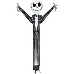 Gemmy Nightmare Before Christmas 12 Ft. LED Prelit Jack Skellington Jiggler Jack Inflatable