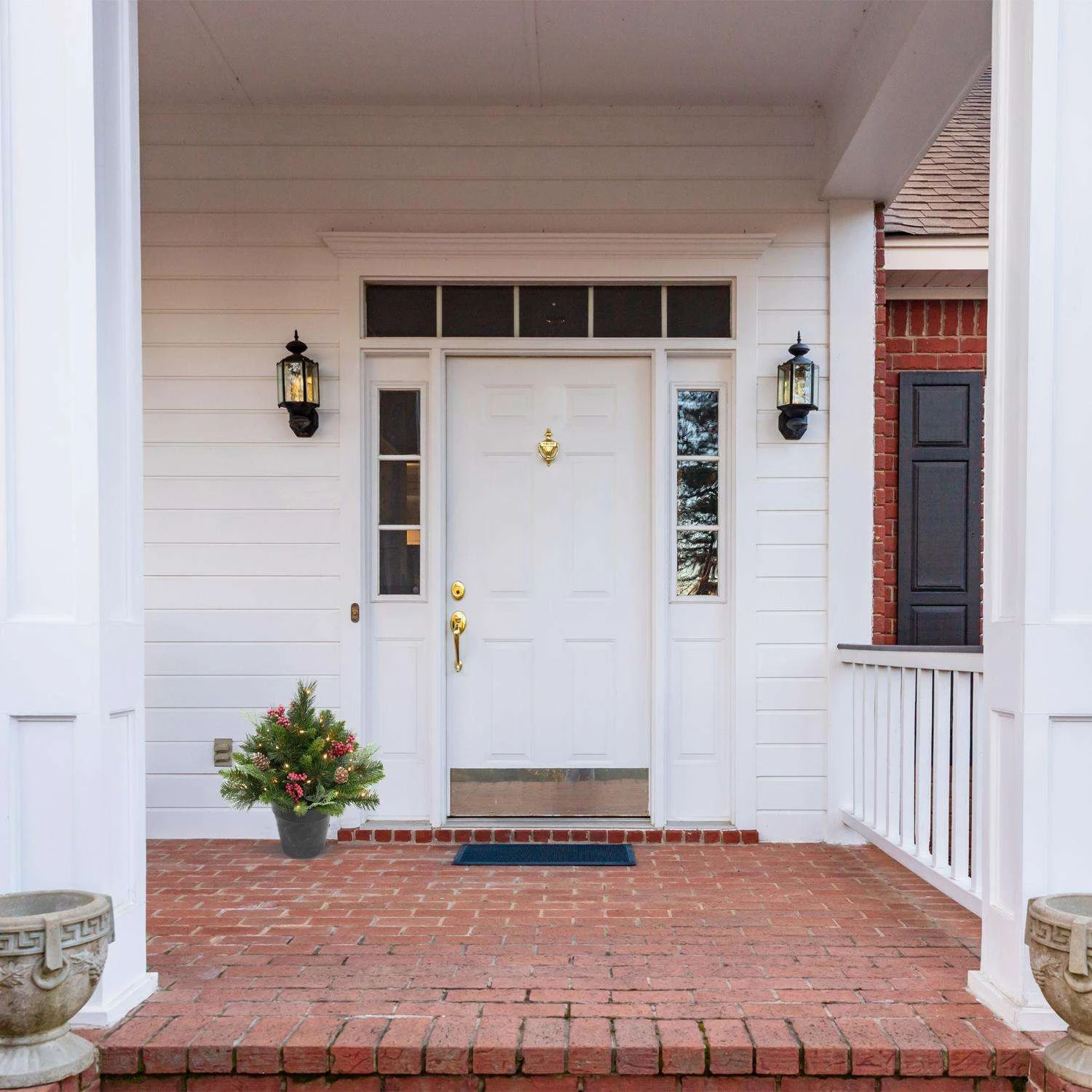 Celebrations 1-1/2 Ft. Icy Mixed Pine Urn Filler 1 Pk 4 Celebrations 1-1/2 Ft. Icy Mixed Pine Urn Filler 1 Pk - Image 2