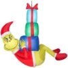 Dr. Seuss Airblown LED Hanging Grinch With Presents 4 Ft. Inflatable 2 Dr. Seuss Airblown LED Hanging Grinch With Presents 4 Ft. Inflatable -Alpine Sales Store 03f81293 091f 495b 8da5 b9c8f116e6b7