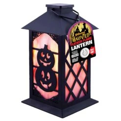 Magic Seasons 8 In. Haunted Flicker Flame Lantern Halloween Decor -Alpine Sales Store 04143210 a2e0 44c5 9c9f 2ad018fc385a