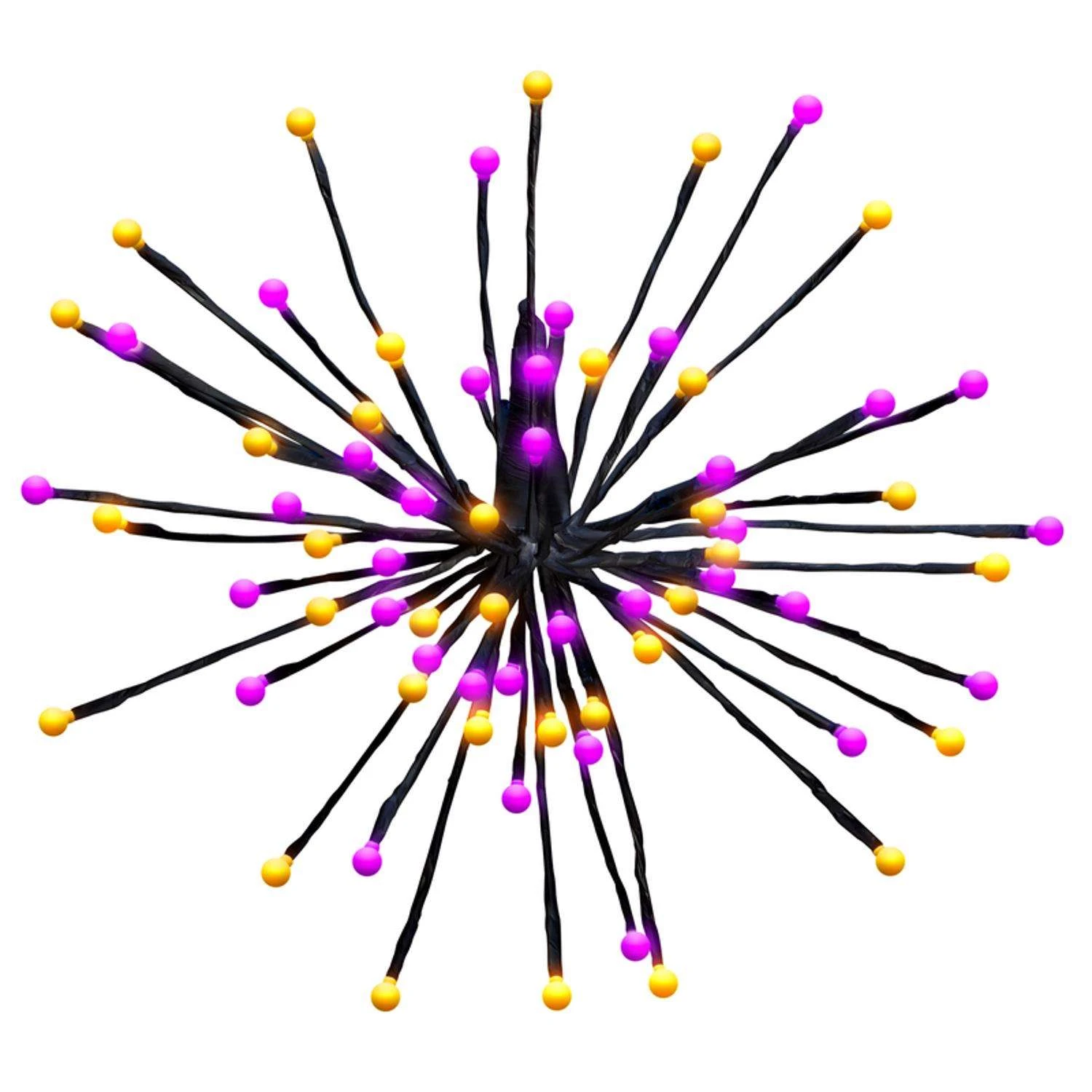 Celebrations Halloween Orange/Purple 80 Ct 16 In. LED Prelit Blast Yard Decor 3 Celebrations Halloween Orange/Purple 80 Ct 16 In. LED Prelit Blast Yard Decor