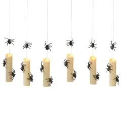 Gerson 8.39 In. Spider Candles Hanging Decor