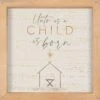P Graham Dunn Multicolored Unto Us A Child Is Born Indoor Christmas Decor 11 In. -Alpine Sales Store 0b798159 4e40 4c42 b8b3 e8c140f00447
