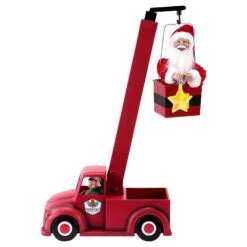 Mr. Christmas LED Santa Cherry Picker Animated Decor 43 In.