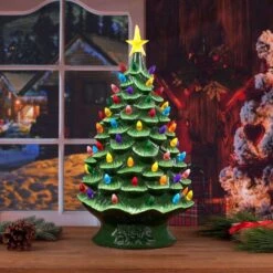 Mr. Christmas LED Green Nostalgic Ceramic Christmas Tree 24 In. -Alpine Sales Store 0f908018 cd6a 4324 ac2a a2ba47af3324