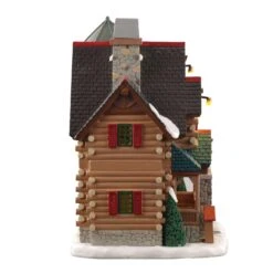 Lemax Multicolored Chestnut Cabin Christmas Village 9.5 In. -Alpine Sales Store 0fe1efad 3682 49bf a3f6 630cf7138440