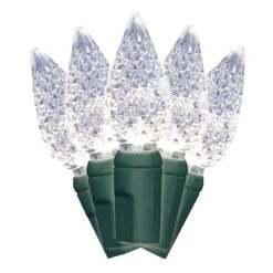 Brite Star LED C6 Pure White 35 Ct String Christmas Lights 11.33 Ft.