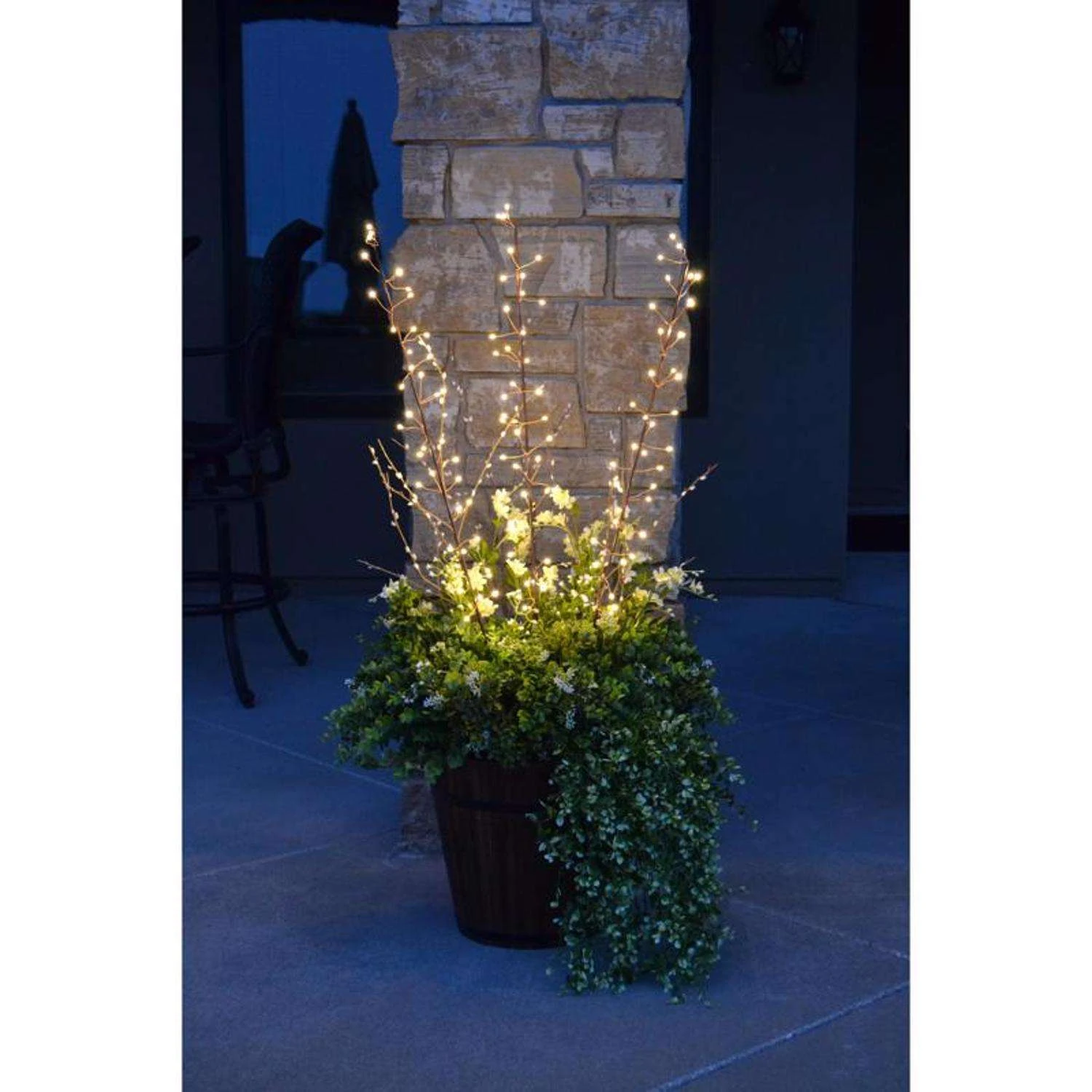 Celebrations LED Warm White Lighted Branches 38 In. Yard Decor 4 Celebrations LED Warm White Lighted Branches 38 In. Yard Decor - Image 2
