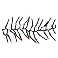 Holiday Bright Lights LED Rice Cluster Red 500 Ct Christmas Lights