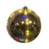 Celebrations Platinum LED Clear/Warm White Lighted Ornament 6 In. Hanging Decor