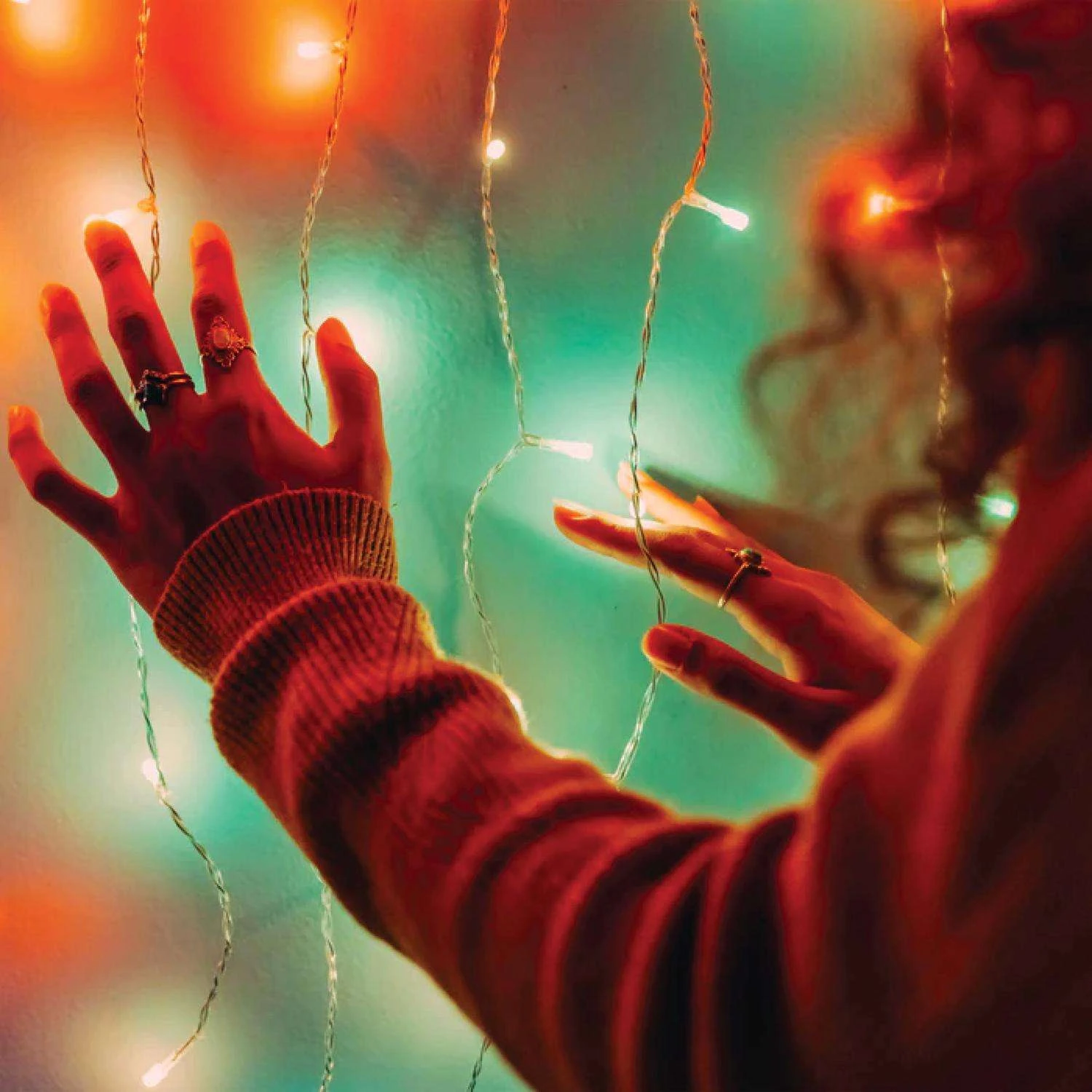 Holiday Bright Lights Twinkly LED Mini Multicolored 210 Ct String Christmas Lights 4 Holiday Bright Lights Twinkly LED Mini Multicolored 210 Ct String Christmas Lights - Image 2