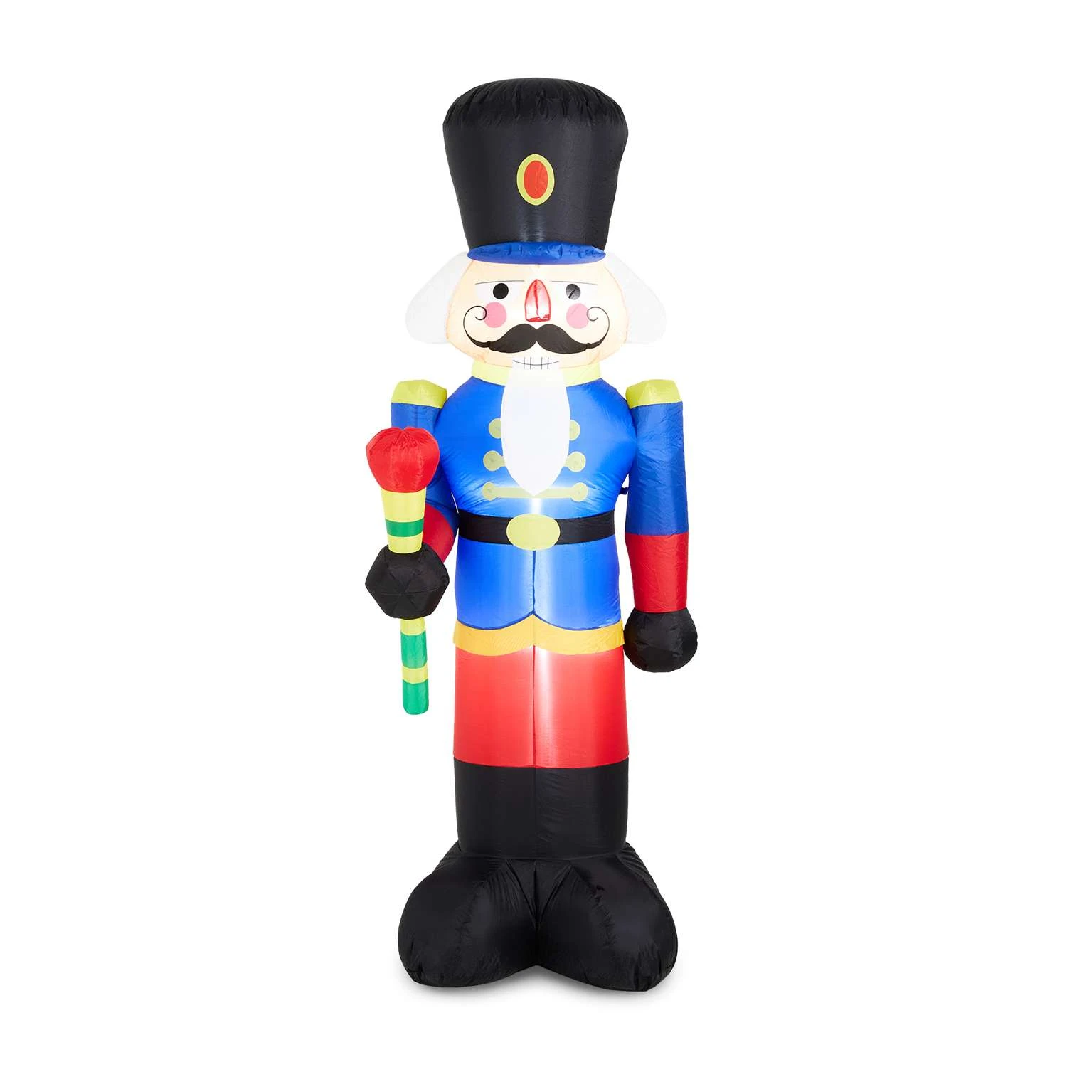 Glitzhome Nutcracker Decor 94.50 In. Inflatable 3 Glitzhome Nutcracker Decor 94.50 In. Inflatable