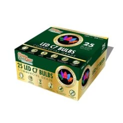Holiday Bright Lights LED C7 Multicolored 25 Ct Replacement Christmas Light Bulbs -Alpine Sales Store 1ffac655 7ad8 4eda 899c e3d8f4948290
