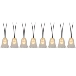 Gemmy 3 In. LED Prelit Musical Ghosts String Lights