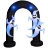 Gemmy 9 Ft. LED Prelit Archway Trio Ghost Inflatable -Alpine Sales Store 2813af24 e271 40e5 92c3 9130cc7f3566