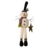 Glitzhome Black/White Christmas Snowman Indoor Christmas Decor 28 In. -Alpine Sales Store 294d1d2d eb28 45e3 8abd 1ed43f6a3655