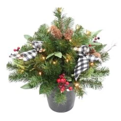 Celebrations 1-1/2 Ft. Pine And Berries Urn Filler 1 Pk
