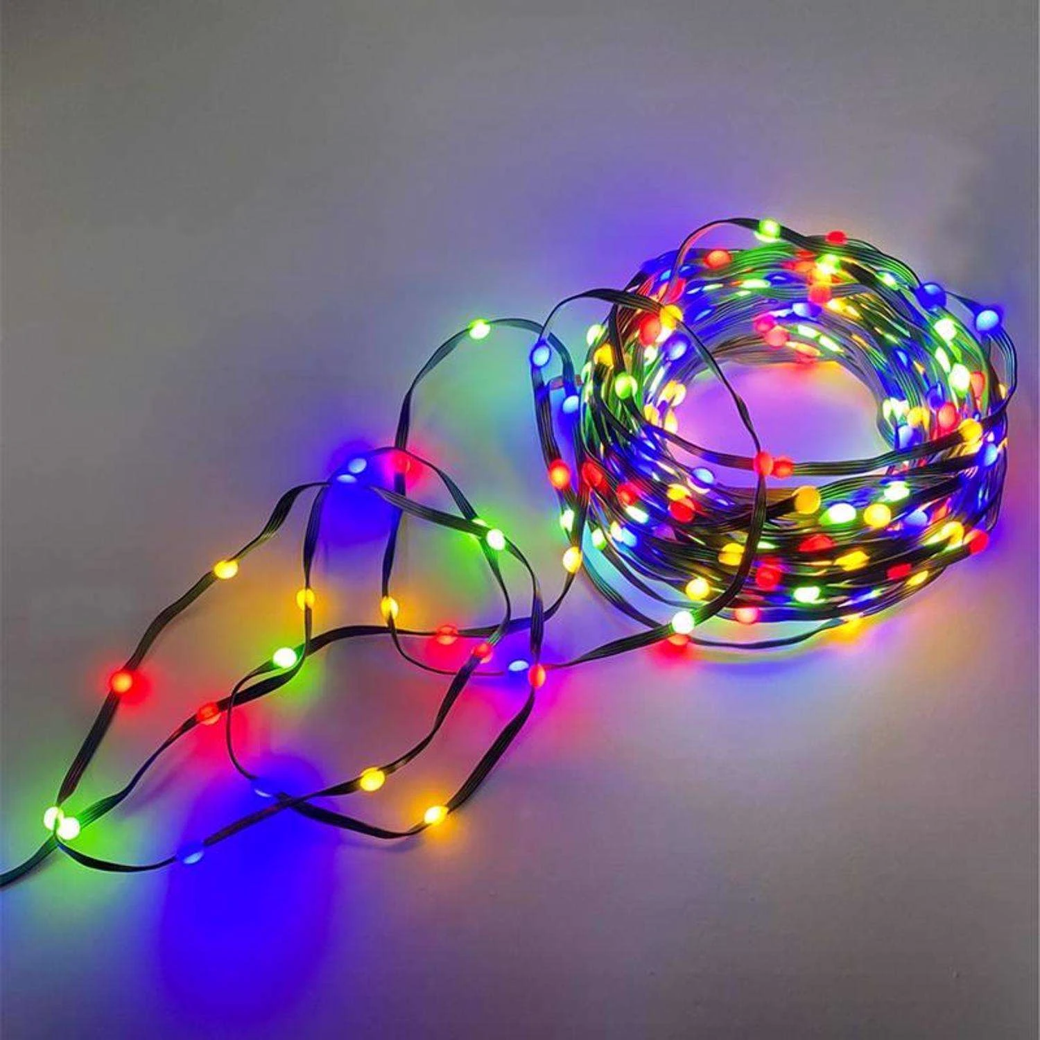 Celebrations Platinum LED Multicolored 100 Ct String Christmas Lights 16.5 Ft. 4 Celebrations Platinum LED Multicolored 100 Ct String Christmas Lights 16.5 Ft. - Image 2