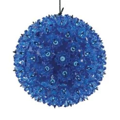 Celebrations LED Blue Starlight Sphere 7.5 In. Hanging Decor
