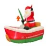 Celebrations Fishing Santa 5 Ft. Inflatable -Alpine Sales Store 36c28f0c 3228 495d 9b91 53284c033f8b