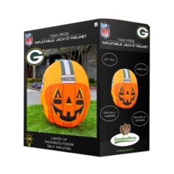 Sporticulture NFL 4 Ft. LED Green Bay Packers Jack-O-Helmet Inflatable -Alpine Sales Store 3771eb83 1aa4 4654 847d 1f5645dfdd0a