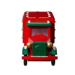 Glitzhome Multicolored Truck Countdown Calendar With Drawer Table Decor 6.3 In. -Alpine Sales Store 37ab98f3 85c6 4008 a270 537c2b392f4d