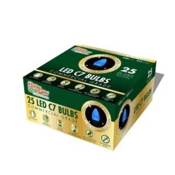 Holiday Bright Lights LED C7 Blue 25 Ct Replacement Christmas Light Bulbs -Alpine Sales Store 3813beec 6b87 4317 bbe2 cb1a41caaeeb