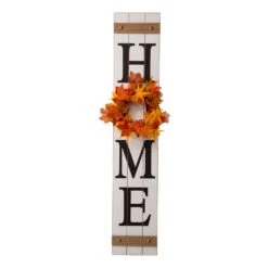 Glitzhome Multicolored Home With 3 Interchangeable Floral Wreaths Porch Sign 42 In. 10 Glitzhome Multicolored Home With 3 Interchangeable Floral Wreaths Porch Sign 42 In. -Alpine Sales Store 3880d861 9394 41aa a3a8 de7b73dfcccf