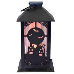 Magic Seasons 8 In. Haunted Flicker Flame Lantern Halloween Decor -Alpine Sales Store 39563c28 68c3 47cb acb2 13509b425d59