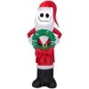 Gemmy Jack Skellington As Santa 3.5 Ft. Inflatable -Alpine Sales Store 399da87c 2788 48b2 a751 9e17f5835162