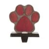 Glitzhome Brown/Red Paw Stocking Holder 6.3 In. -Alpine Sales Store 39b788d4 8e00 4d78 91cd 89bf589c49af