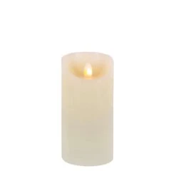 Gerson Bisque No Scent Scent Flameless Pillar Candle