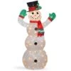 National Tree Company LED Clear Crystal Snowman 48 In. Yard Decor -Alpine Sales Store 404efdd1 2b0a 44ba b182 9f43140256b3
