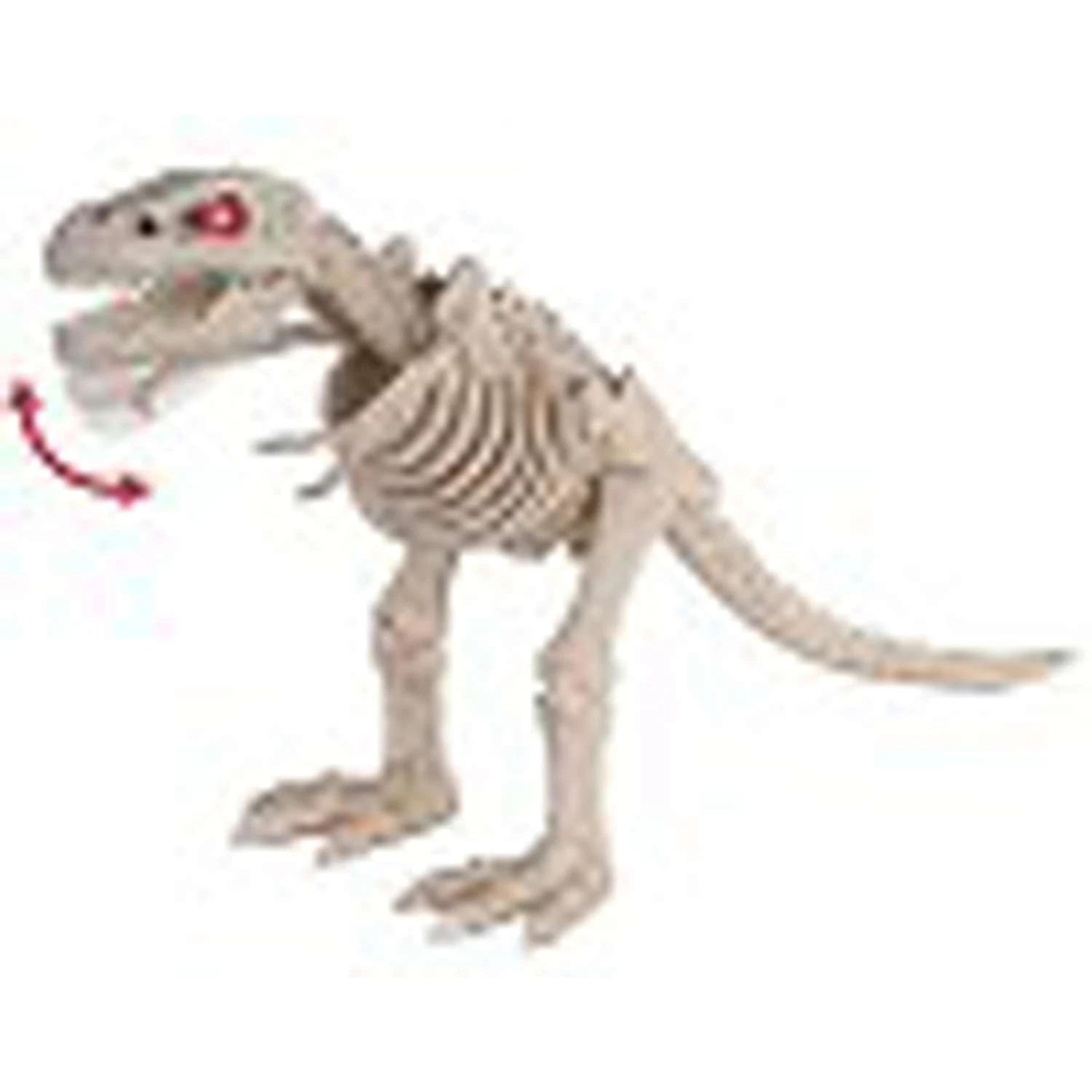 Seasons Crazy Bones RED 16 In. Prelit T Rex Dinosaur Halloween Decor 3 Seasons Crazy Bones RED 16 In. Prelit T Rex Dinosaur Halloween Decor