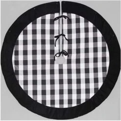 Dyno Black/White Plaid Tree Skirt 1.25 In. 7 Dyno Black/White Plaid Tree Skirt 1.25 In. -Alpine Sales Store 44d2b6b8 55b9 466c 8281 f52bae7770aa