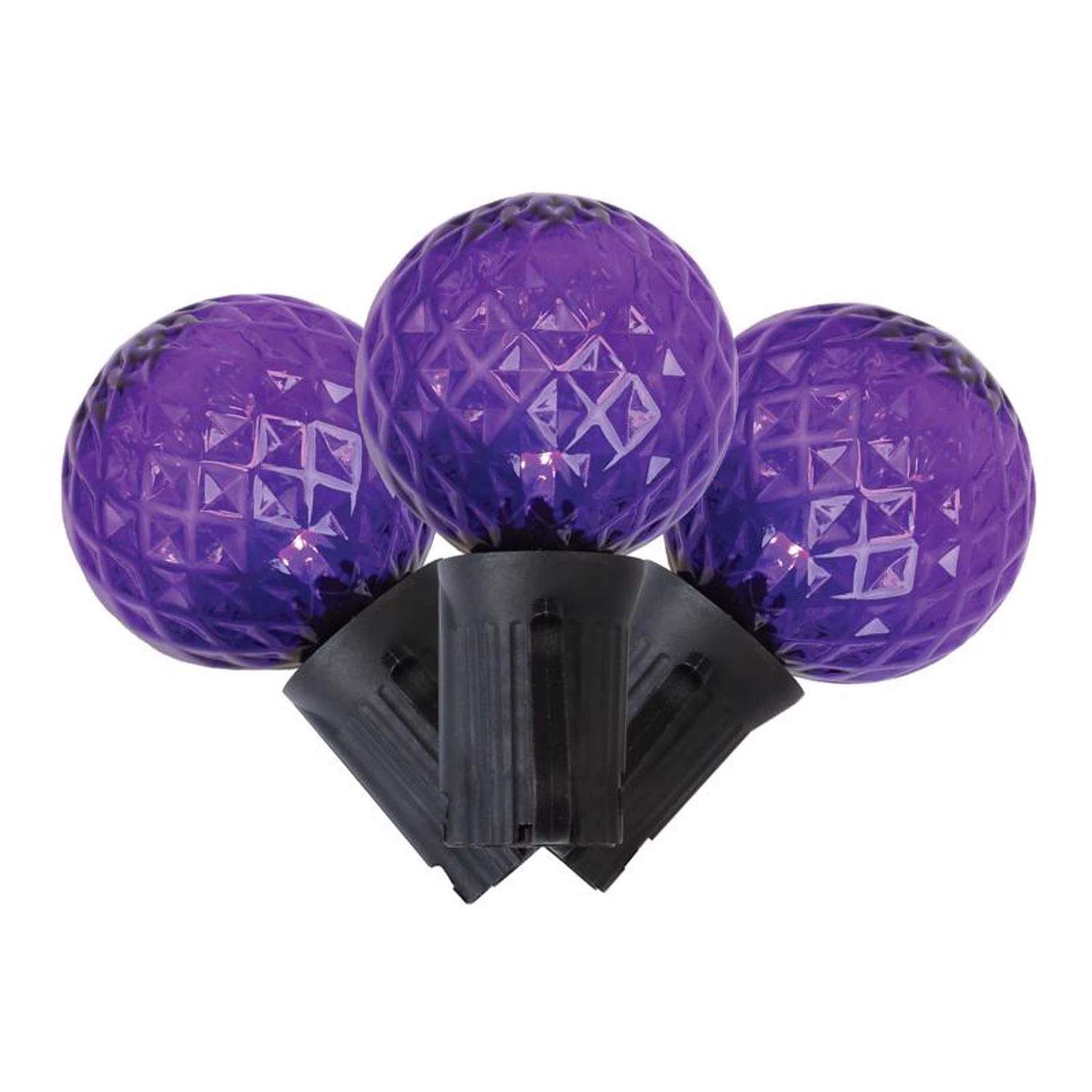 Celebrations Purple 25 Ct LED G40 Halloween String Lights 3 Celebrations Purple 25 Ct LED G40 Halloween String Lights
