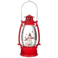 Roman Holiday Red/White Vintage Lantern Snowman Swirling Indoor Christmas Decor 9.5 In. 6 Roman Holiday Red/White Vintage Lantern Snowman Swirling Indoor Christmas Decor 9.5 In. -Alpine Sales Store 48da2336 0aea 4931 a3ac 1403d9f6d131