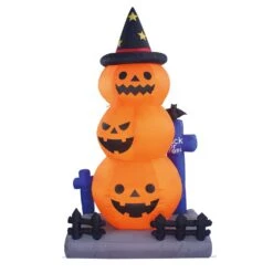 Celebrations 6 Ft. Prelit Pumkins Inflatable