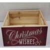 Open Road Brands Red Christmas Wishes Crate -Alpine Sales Store 49fa329f 481c 430d 8f84 a7f1a9094982