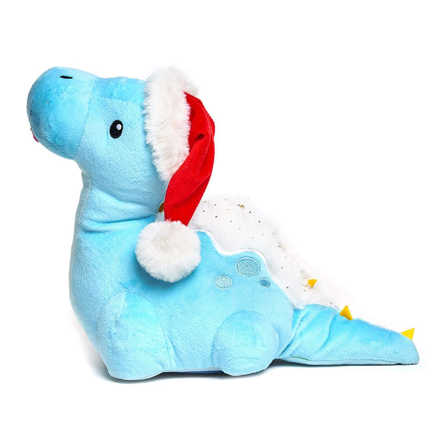Cuddle Barn Blue Waddlesaurus Holiday Dinosaur Animated Decor 9 In. 4 Cuddle Barn Blue Waddlesaurus Holiday Dinosaur Animated Decor 9 In. - Image 2