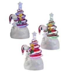 Roman Peanuts LED Multicolored Snoopy And Woodstock Swirl Tree Indoor Christmas Decor 3.5 In. -Alpine Sales Store 4e0adc35 bc77 48bf 85cc a34f6f185186