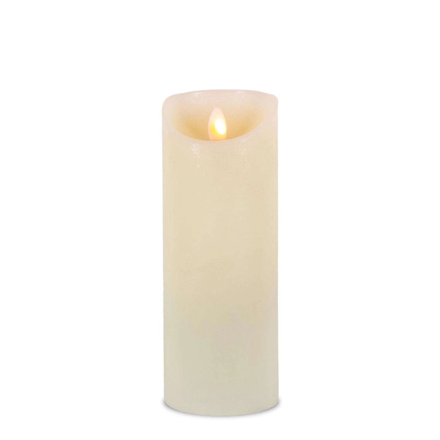 Gerson LED Bisque Aurora Flame Candle 8 In. 3 Gerson LED Bisque Aurora Flame Candle 8 In.