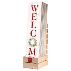 P Graham Dunn 47 In. Halloween Christmas Porch Leaner Assortment Halloween Decor