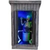 Gemmy 7.68 In. LED Prelit Animated Skeleton In Out House Yard Decor -Alpine Sales Store 5099baa8 0a6b 4907 85b5 ccc461a18a4d