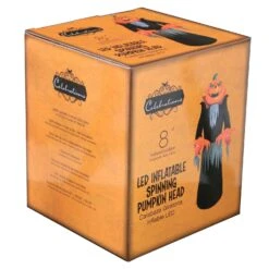 Celebrations Four Season 8 Ft. LED Prelit Spinning Pumkin Head Inflatable -Alpine Sales Store 52a6310f 1793 40c1 a055 dd60bf63a589