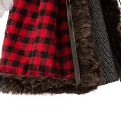 Glitzhome Multicolored Plaid Angel Tree Topper 16 In. -Alpine Sales Store 5533b5ea 2989 42c8 81bf fe082445af00