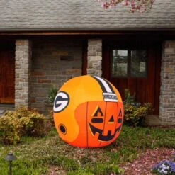 Sporticulture NFL 4 Ft. LED Green Bay Packers Jack-O-Helmet Inflatable -Alpine Sales Store 5a228284 99d3 449b 81ba 88730a823ff1