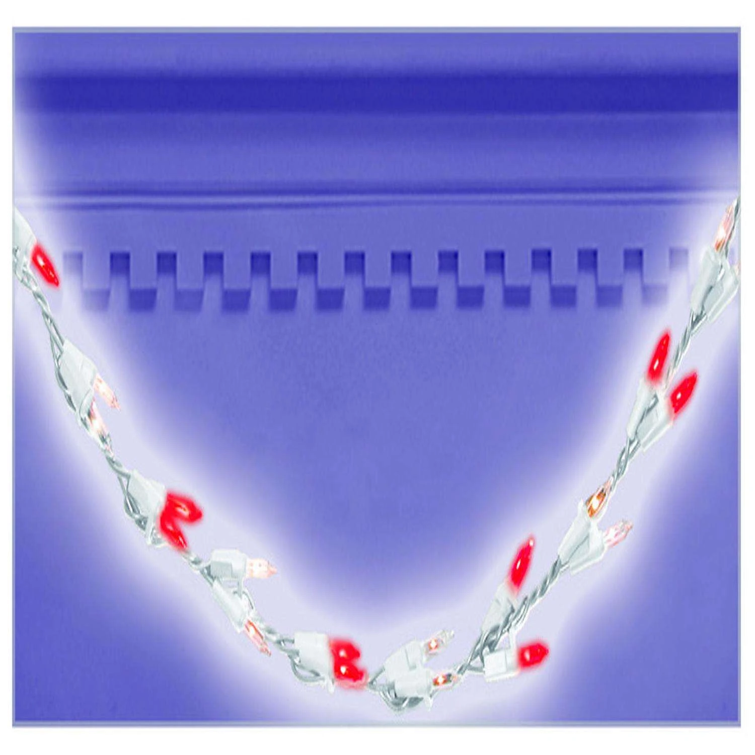 Celebrations Incandescent Red/White 200 Ct Rope Christmas Lights 9 Ft. 5 Celebrations Incandescent Red/White 200 Ct Rope Christmas Lights 9 Ft. - Image 3