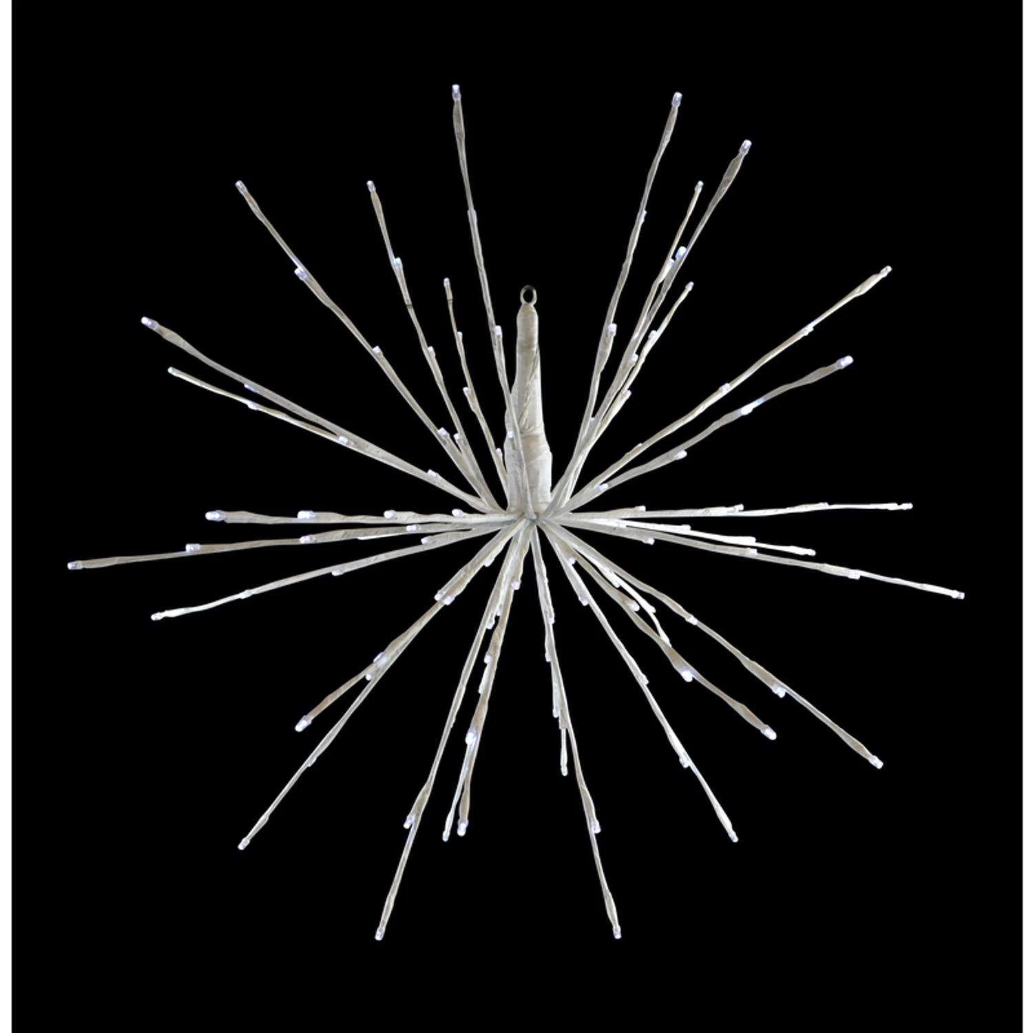Celebrations Platinum LED Cool White Radiant Blast 24 In. Hanging Decor 4 Celebrations Platinum LED Cool White Radiant Blast 24 In. Hanging Decor - Image 2