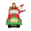 Celebrations Firetruck W/ Puppy 6.5 Ft. Inflatable -Alpine Sales Store 5eb0607e 778b 42da 8e40 770fe4f00b31